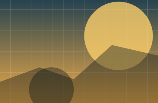 Abstract editorial illustration